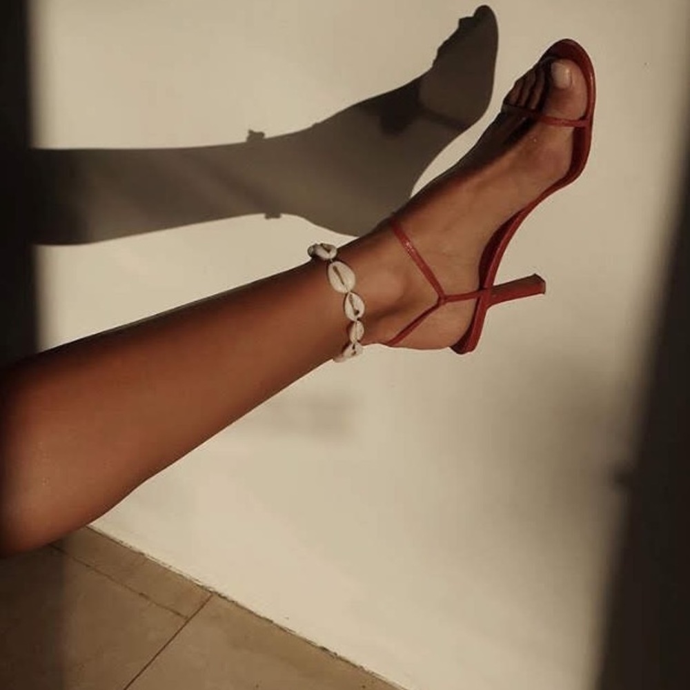 Natural Cowrie Sea Shell Ankle Bracelet Anklet - Picture 6 of 6
